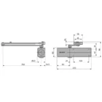 ASSA ABLOY DC200 CZARNY - obrazek 2