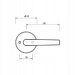 Klamka drzwiowa (MK02) - obrazek 2