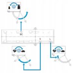 SAMOZAMYKACZ ASSA ABLOY DC140 Z RAMIENIEM BRĄZ - obrazek 3