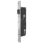 Zamek wąski LOB INOX wpuszczany do stolarki aluminiowej Z9235B-92/35
