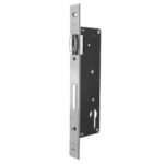 Zamek wąski rolkowy LOB INOX wpuszczany do stolarki aluminiowej Z030R