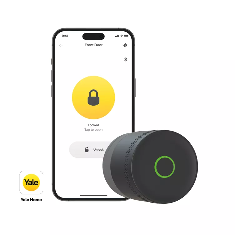 Inteligentny zamek Yale Linus® Smart Lock L2 Lite – Zamek do Drzwi WiFi Bluetooth Czarny