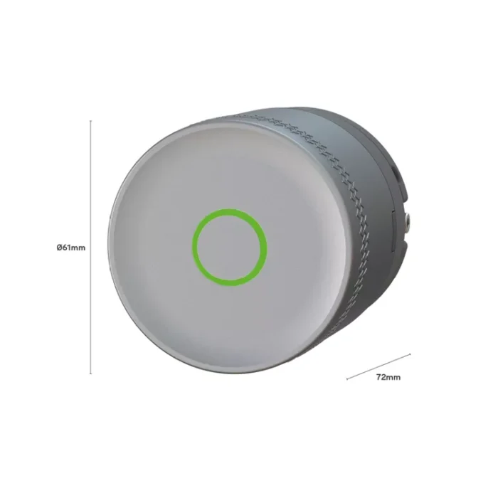 Inteligentny zamek Yale Linus® Smart Lock L2 Lite – Zamek do Drzwi WiFi Bluetooth Srebrny - obrazek 2