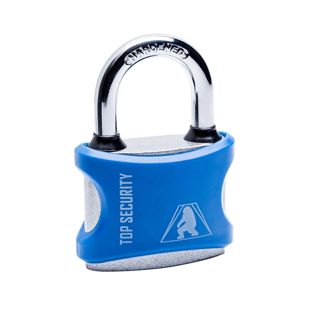 Kłódka żeliwna w osłonie PCV Yeti (KY PCV) LOB