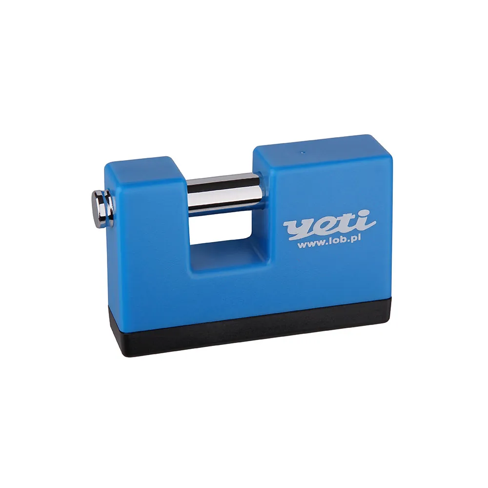 Kłódka znalowa, trzpieniowa, laminowana PCV Yeti (KTZY75 PCV)