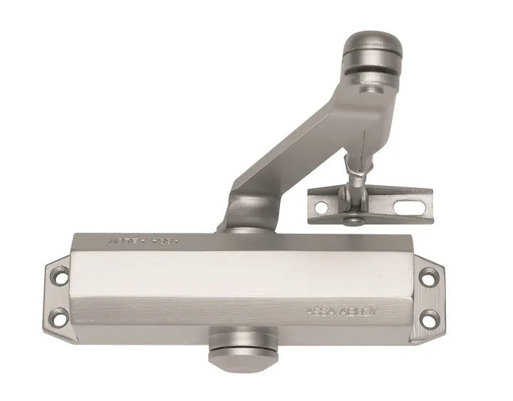 Samozamykacz ASSA ABLOY DC110 do drzwi max 110cm 80kg SREBRNY